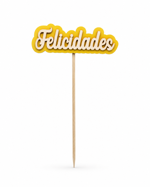 Topper Felicidades