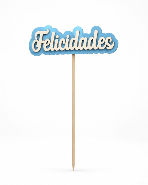 Topper Felicidades