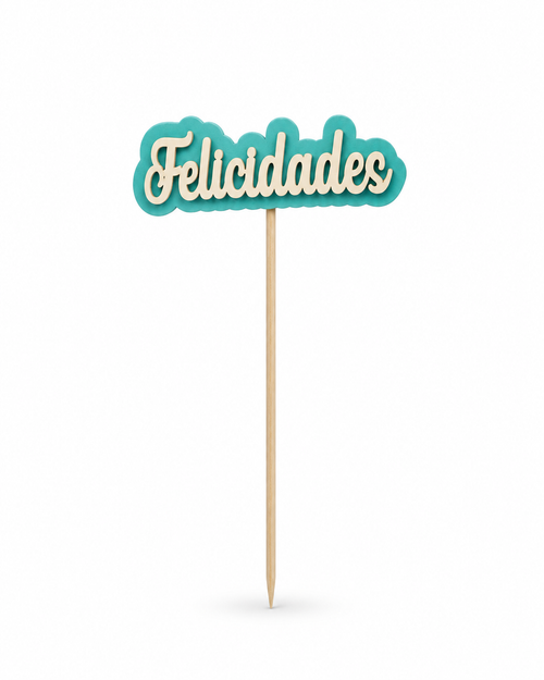 Topper Felicidades