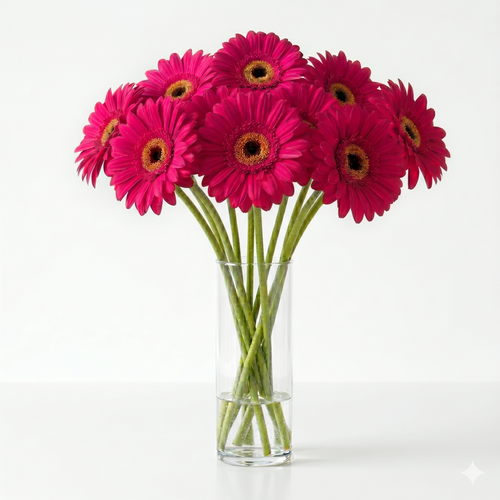 Gerbera + Jarrón Mérida