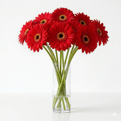 Gerbera + Jarrón Mérida
