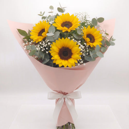 Ramo Girasoles Amarillos DIY