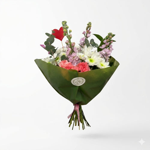 caricia ramo flores frescas regalo romántico hecho por ti