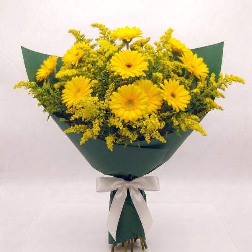 Ramo Gerberas Amarillas DIY